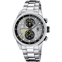 Armbanduhr Festina Herr Timeless Chronograph in Stahl F20694/4 - F20694/4